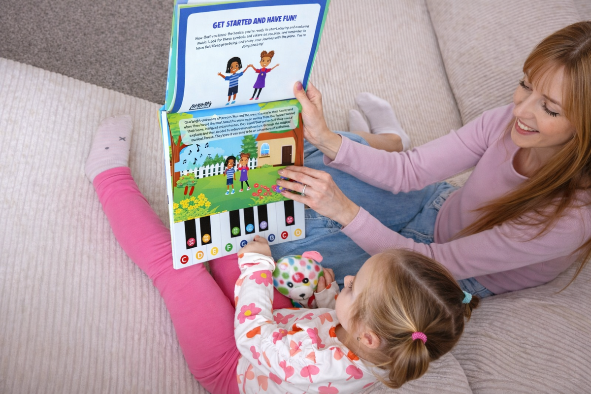 The Magical Musical Forest Adventure: Beginning Piano Book