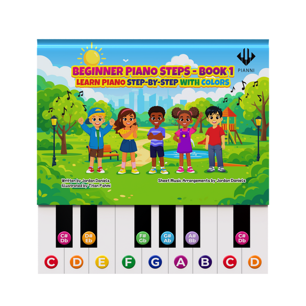 Beginner Piano Steps - Book 1
