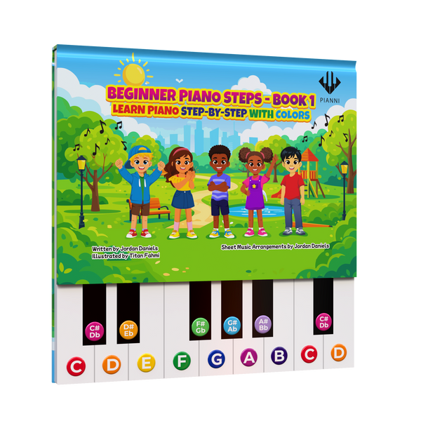 Beginner Piano Steps - Book 1